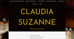 Desktop Screenshot of claudiasuzanne.com